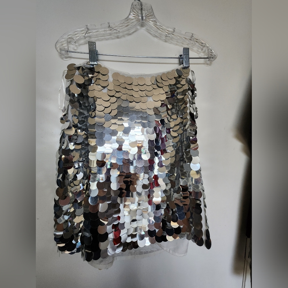 Sequin skirt